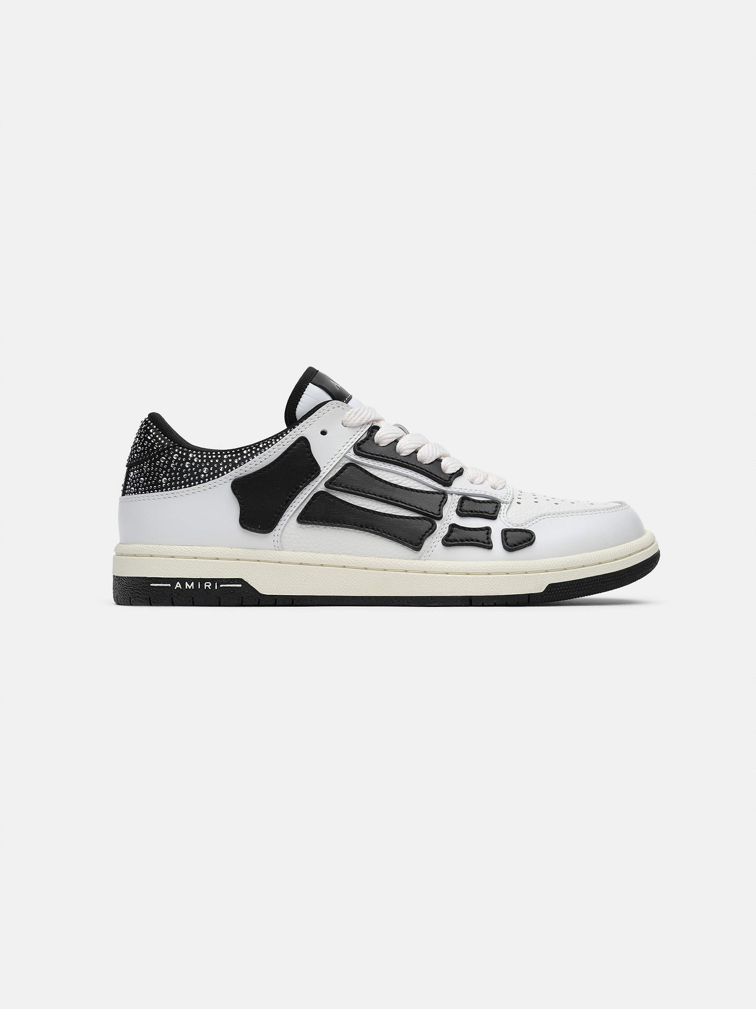 WOMEN'S CRYSTAL SATIN SKEL TOP LOW - 1