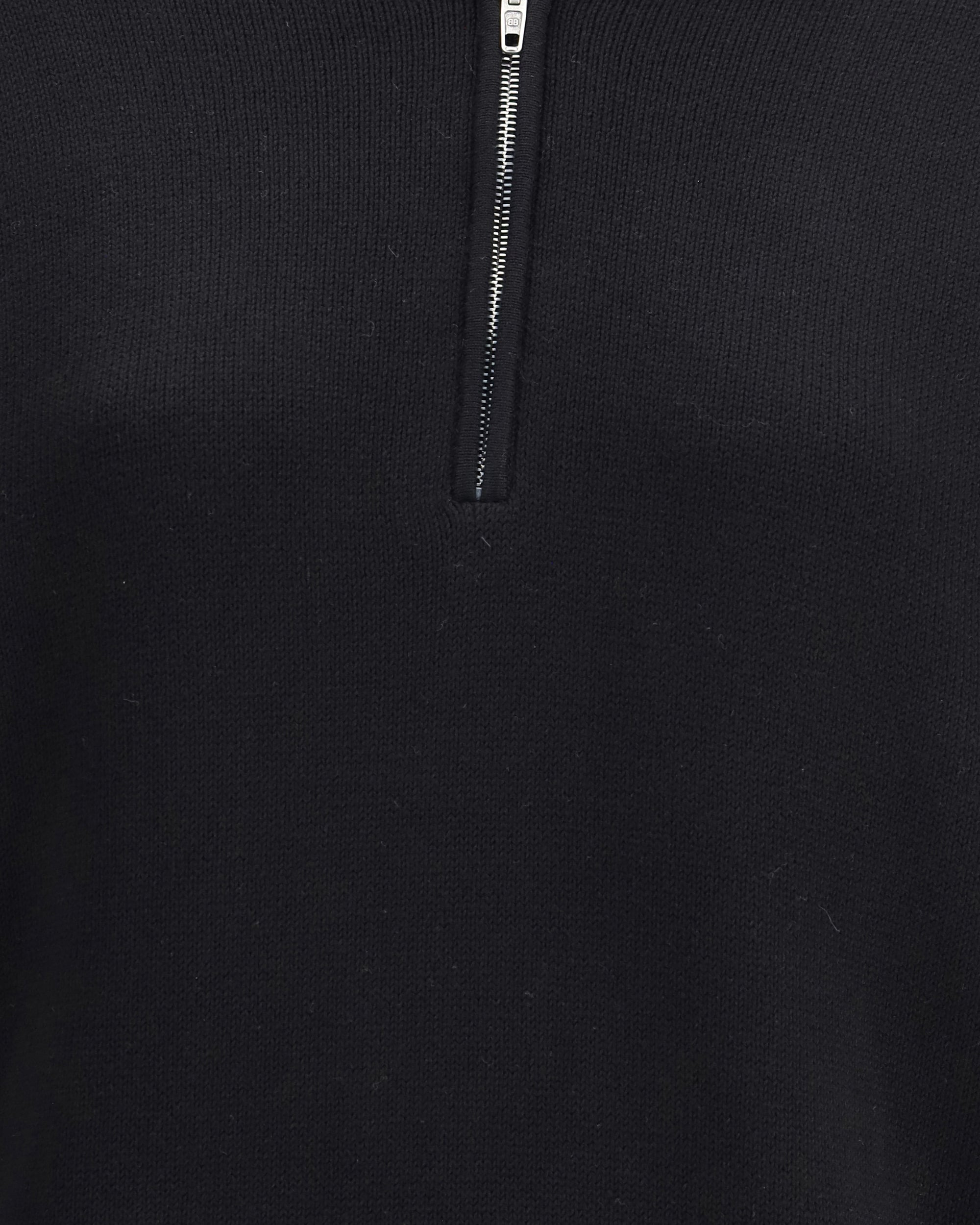 Back-to-front Black Sweater - 3