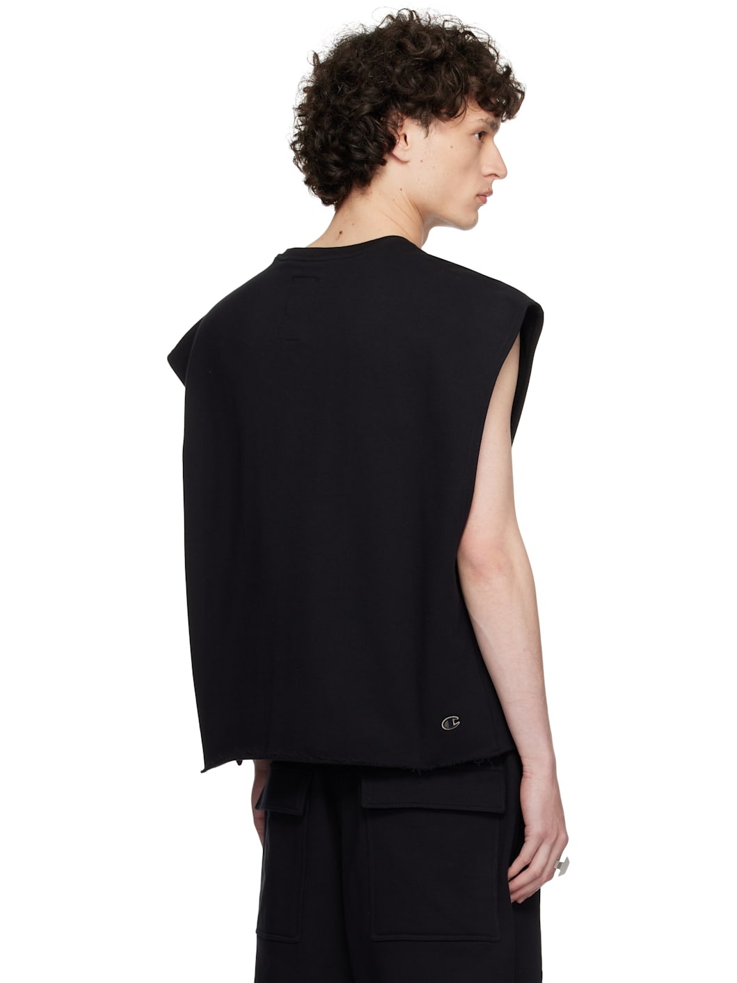 Black Champion Edition Micro Tatlin Tank Top - 3