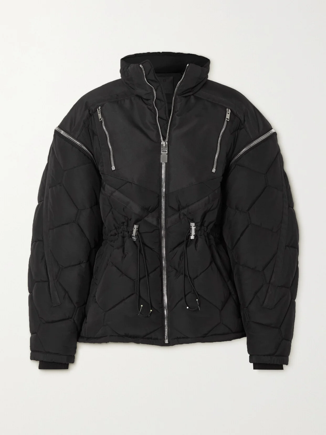 Convertible Quilted Padded Shell Jacket - 1