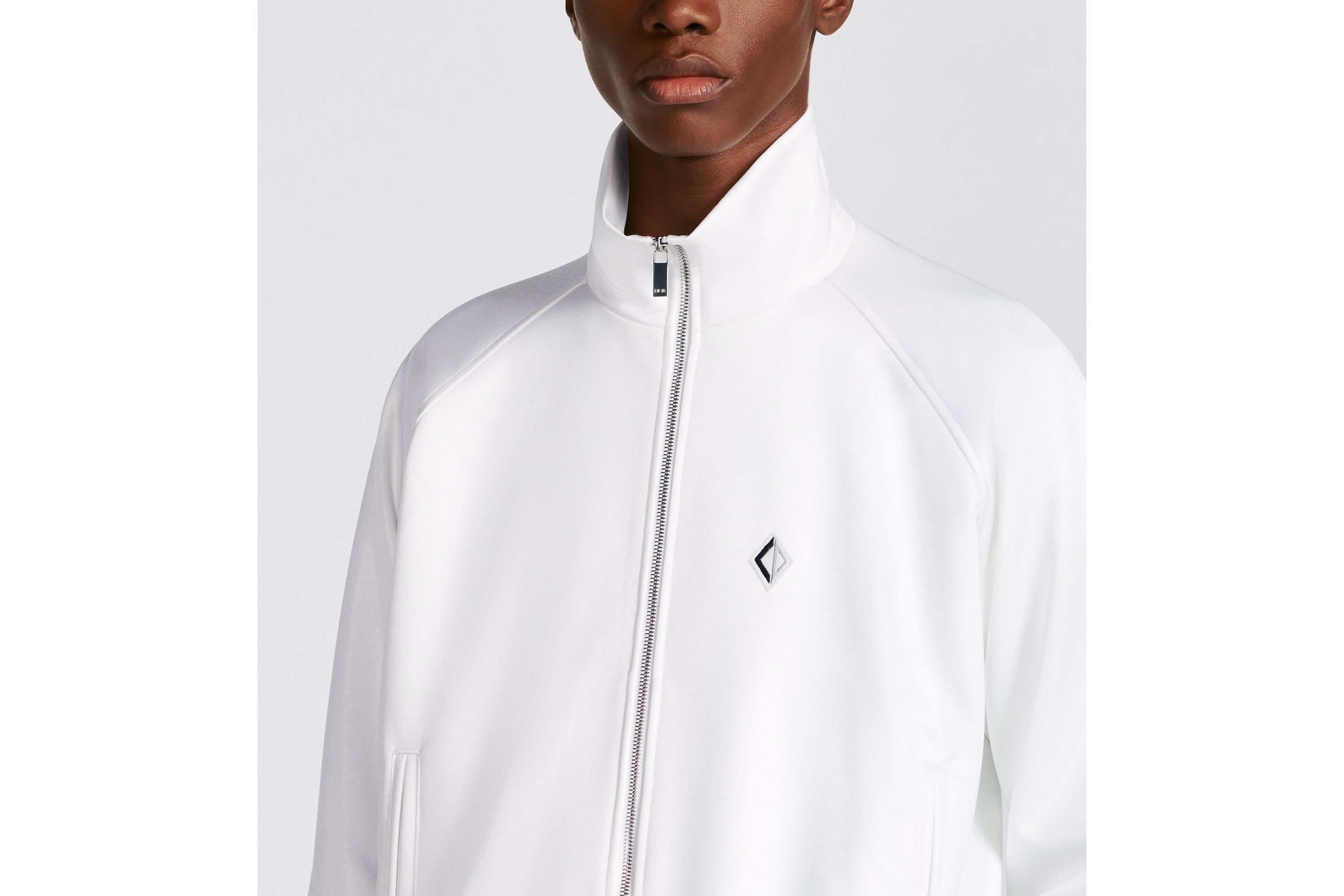 CD Diamond Zipped Sweatshirt - 7