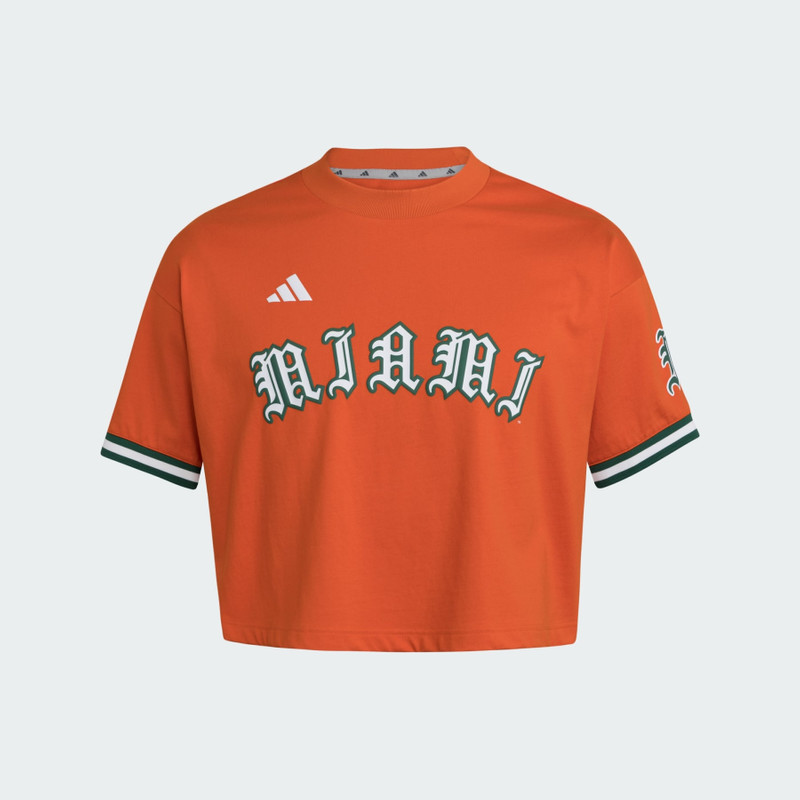 Miami Hurricanes Cropped Jersey 1