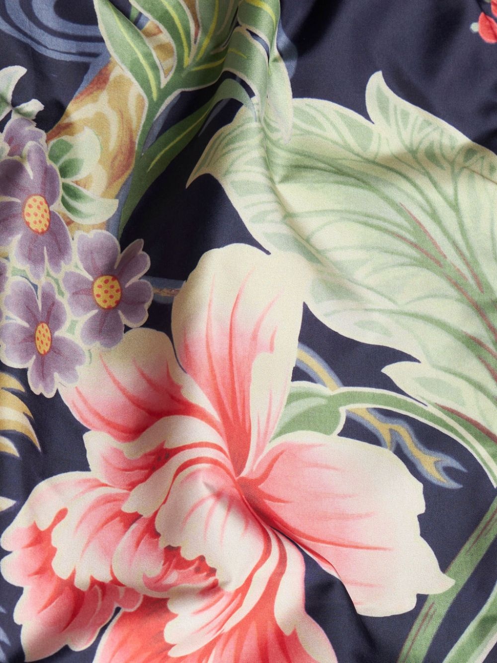 floral-print swim shorts - 6
