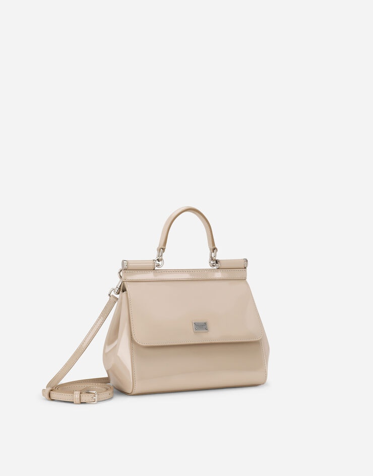 Small Sicily bag in polished calfskin - 3