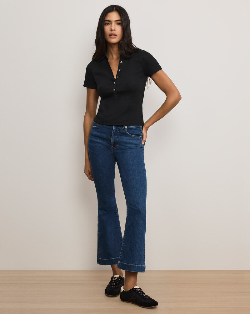 VERONICA BEARD CARSON KICK-FLARE JEAN outlook