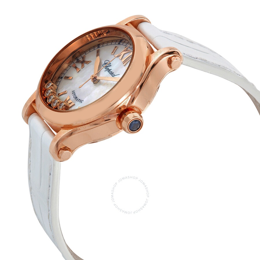 Chopard Happy Sport Automatic Diamond Ladies Watch 274893 5009 WH - 2