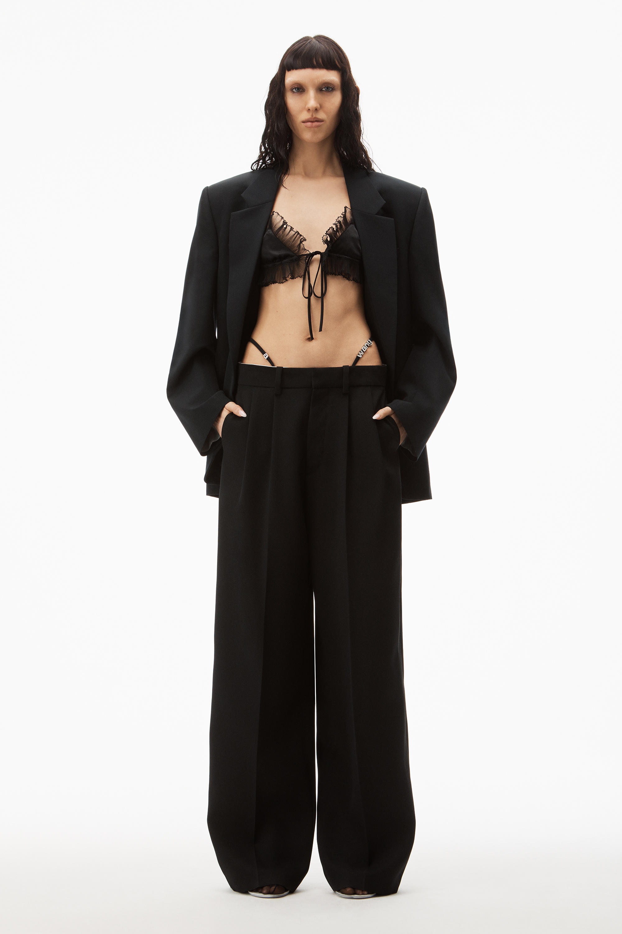 G-STRING TROUSER IN WOOL TAILORING - 2