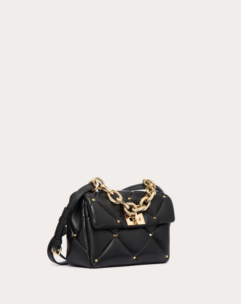 Valentino VALENTINO GARAVANI ROMAN STUD BAG IN NAPPA PATCHWORK outlook