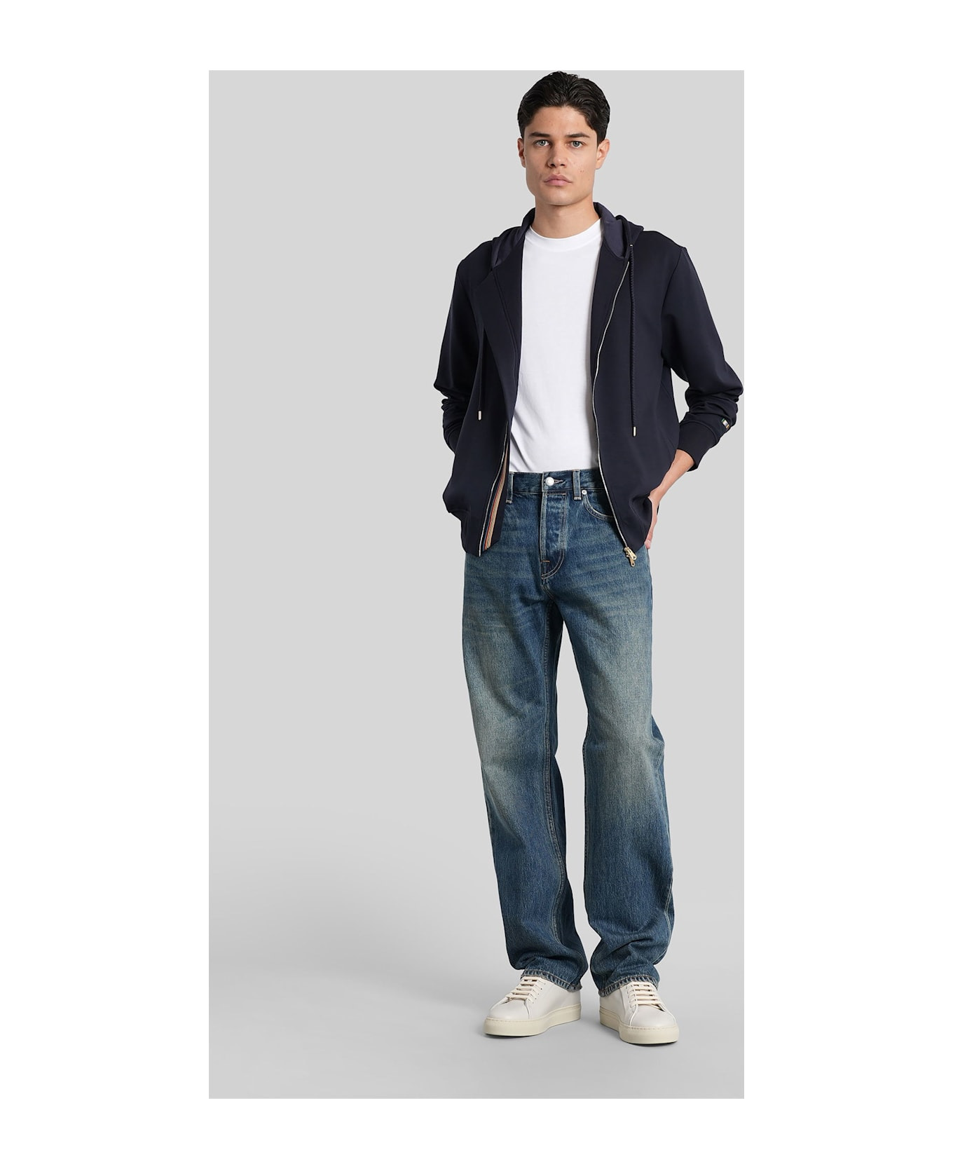 Jeans In Blue Cotton - 2