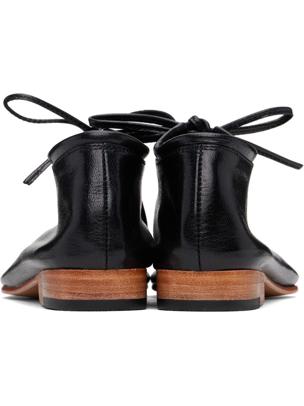 Black Bootie Loafers - 2