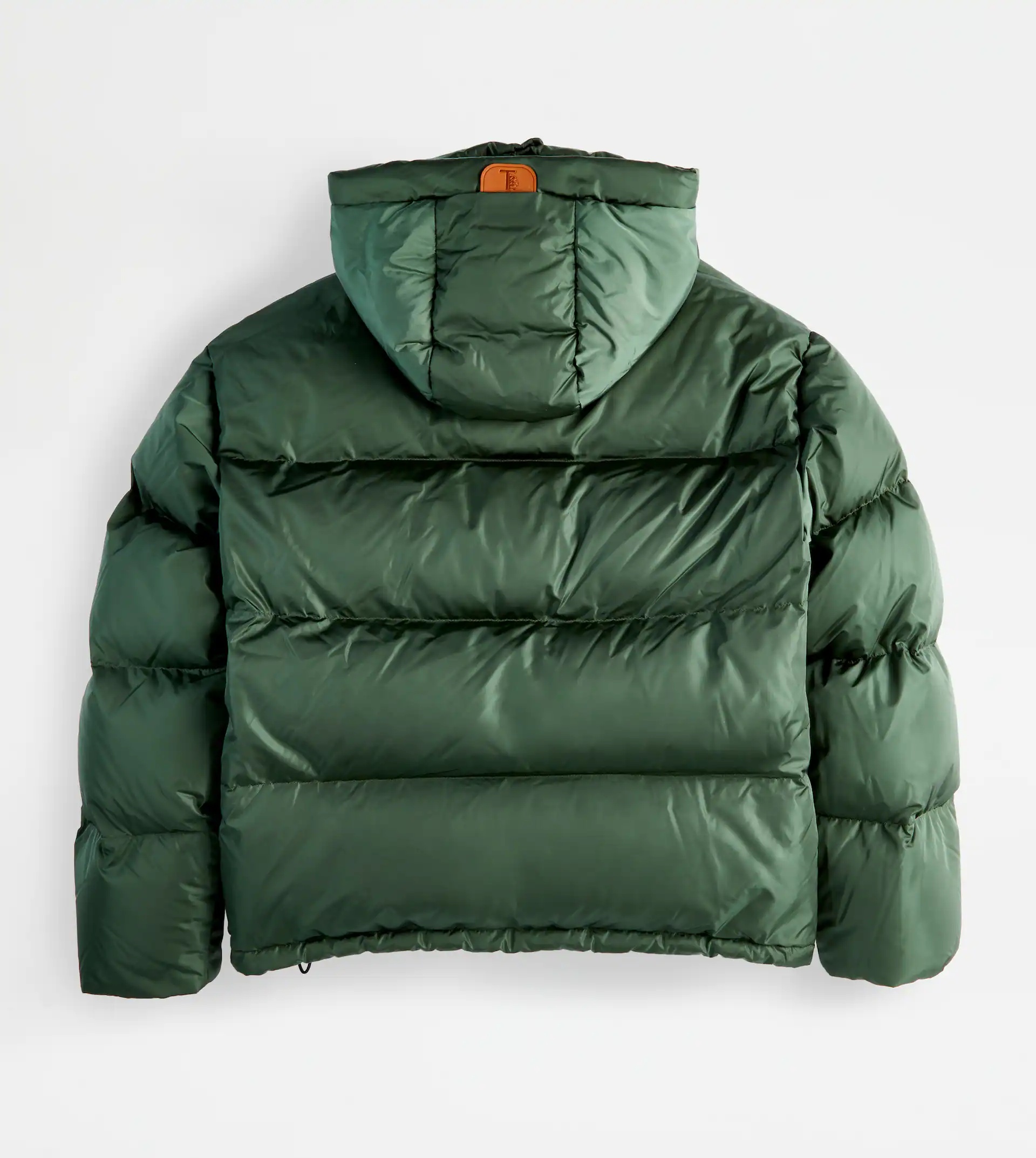 HOODED DOWN JACKET - GREEN - 8