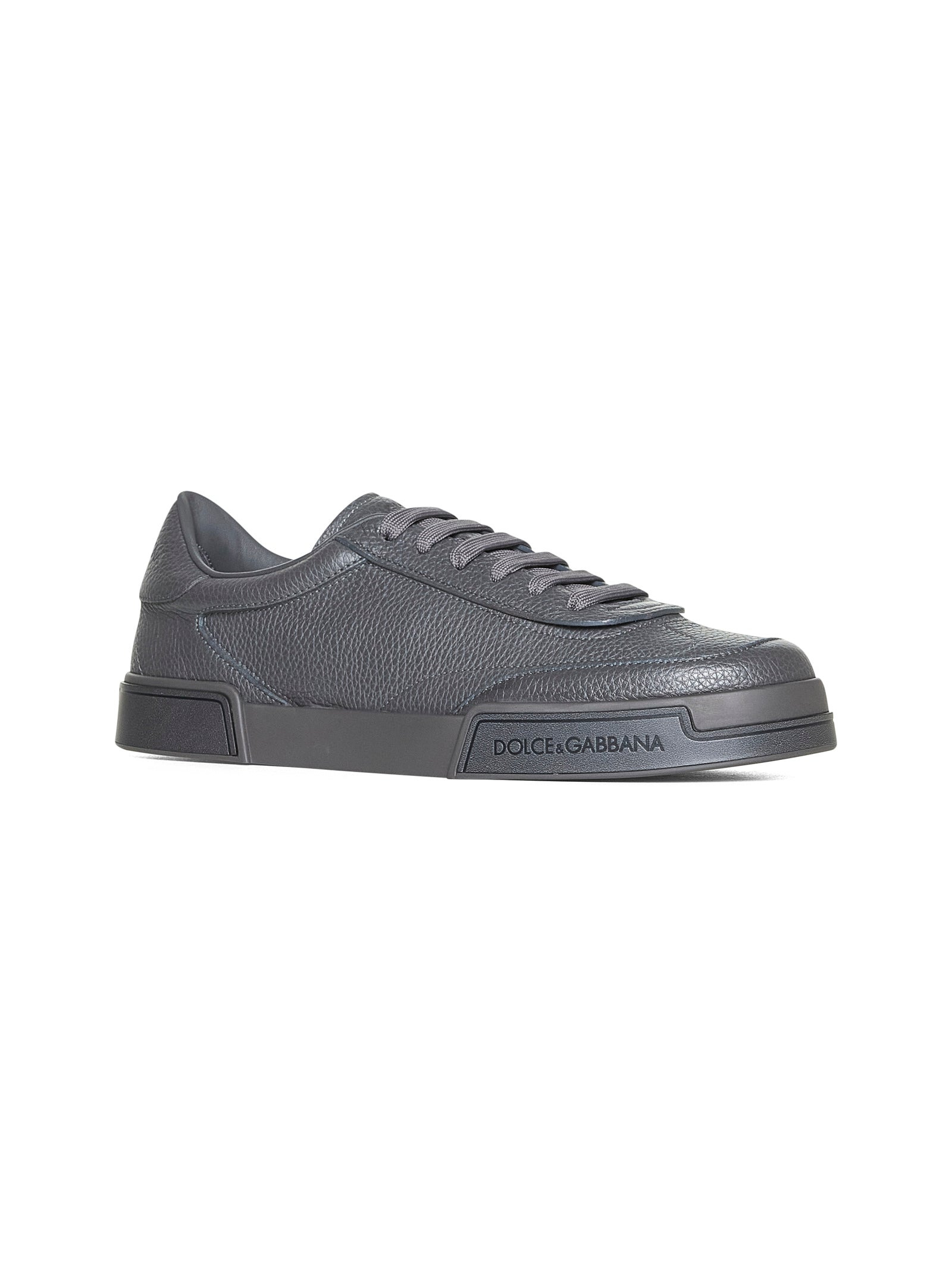 Dolce & Gabbana Men Grey Portofino Yatch Sneakers - 2