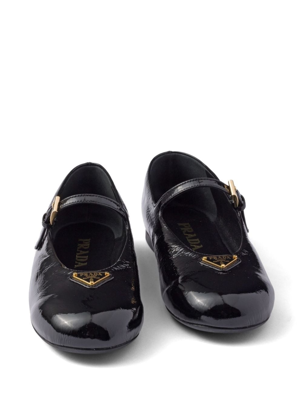 leather ballerina shoes - 4