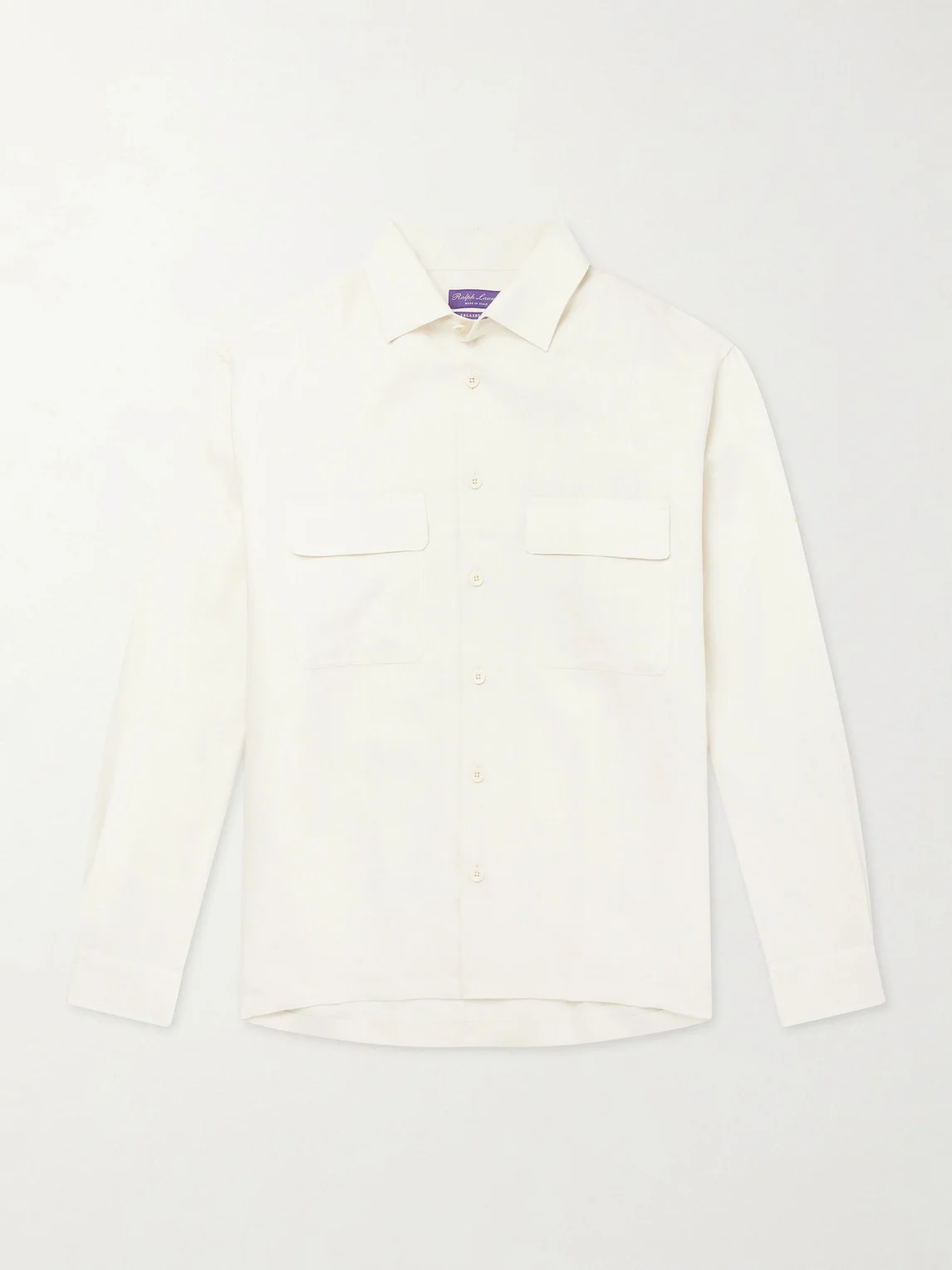 Checked Linen Shirt - 1