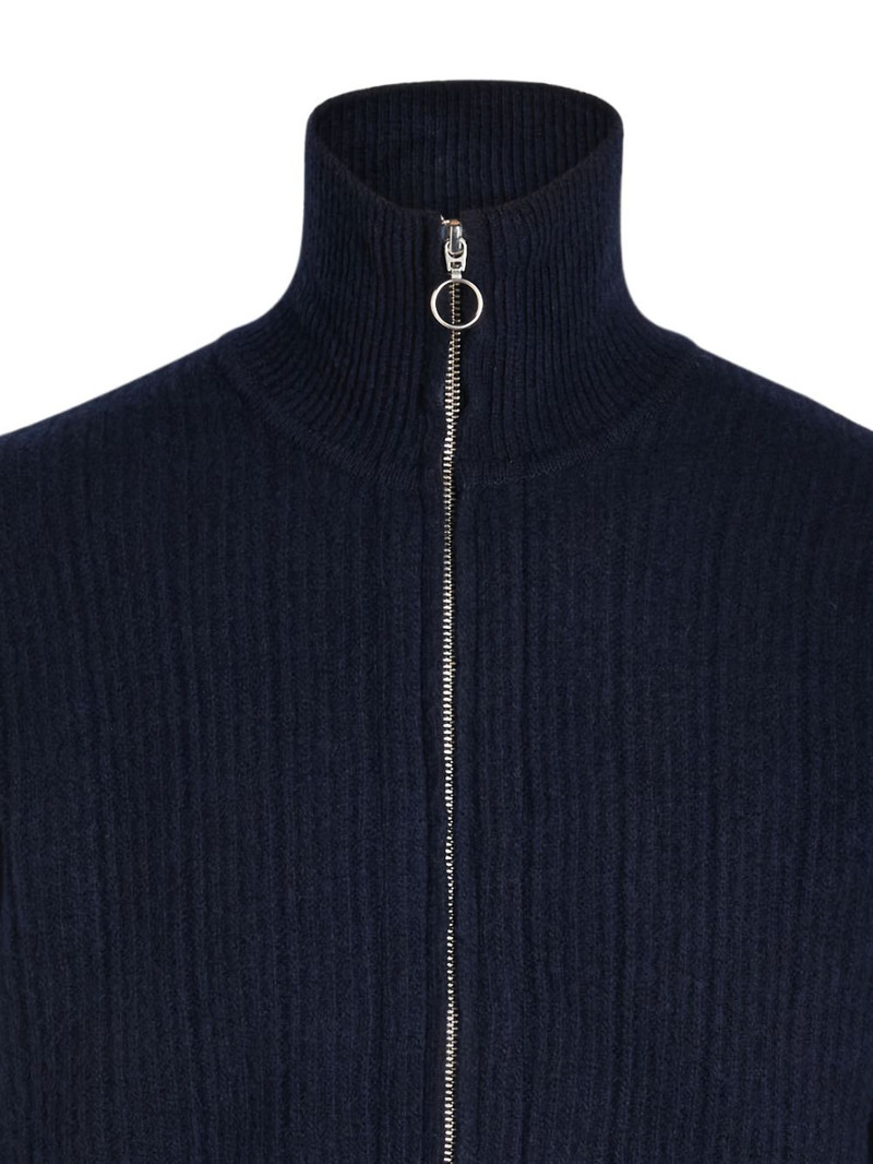 Oliver Spencer Overton zip-fastening roll-neck cardigan outlook