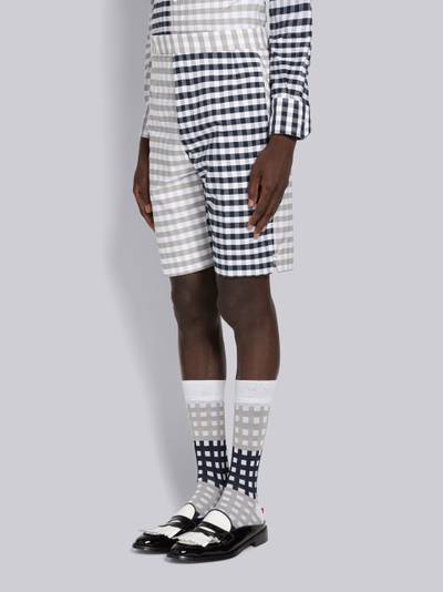 Thom Browne Fun-Mix Gingham Oxford Classic Backstrap Short outlook
