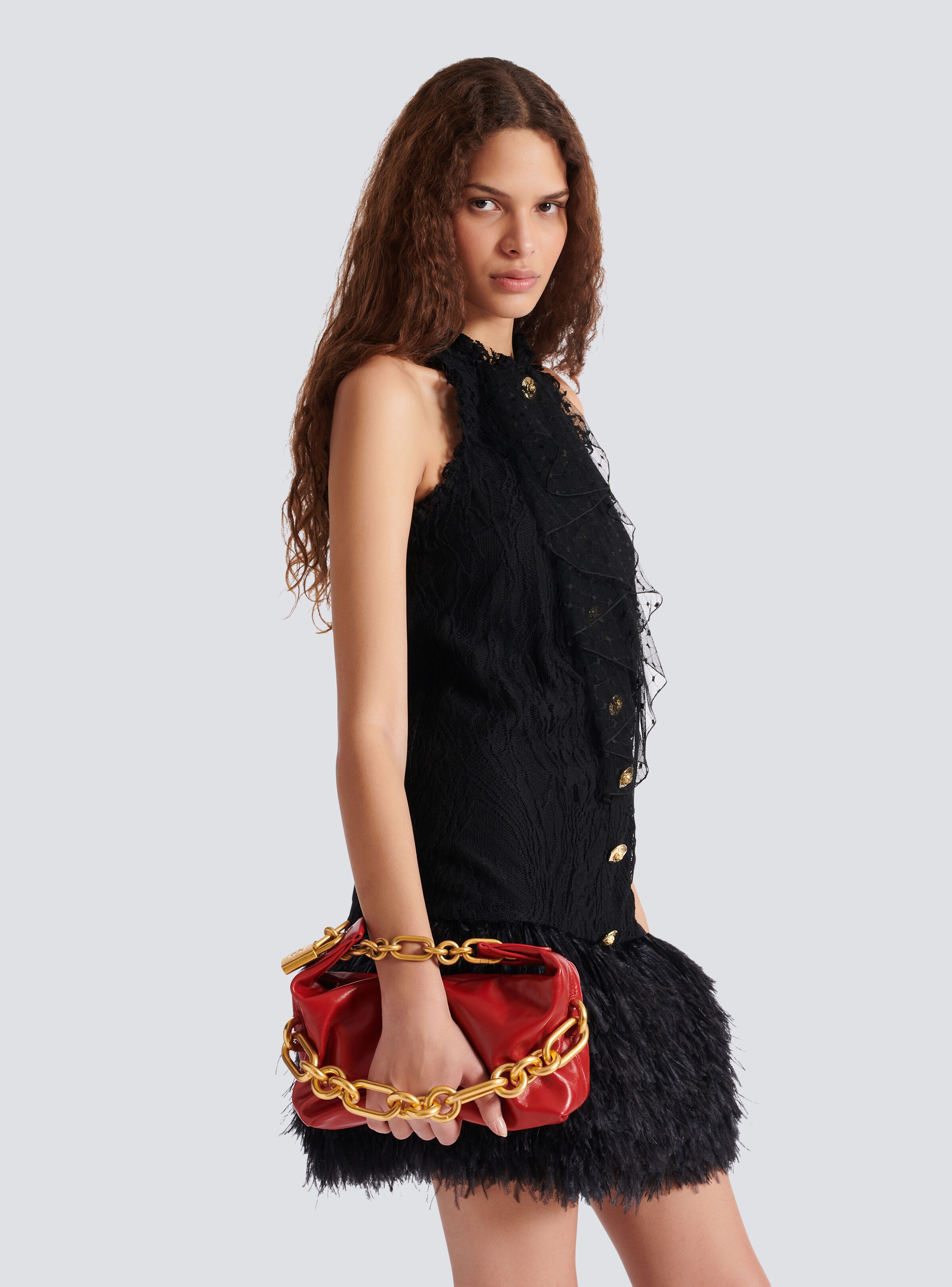 Sync Mini bag in calfskin leather - 8