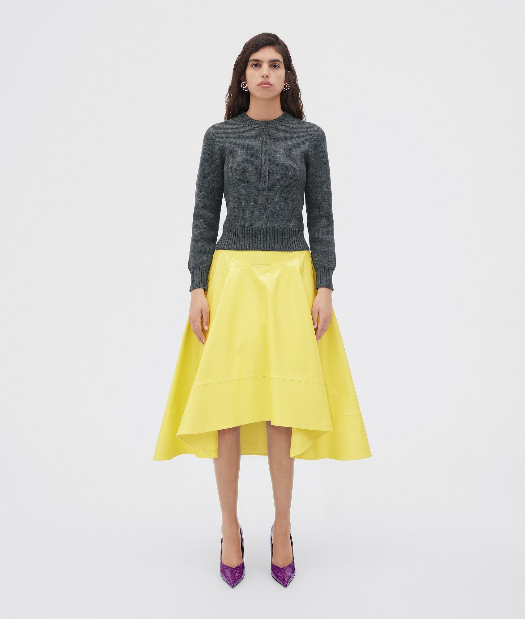 medium weight dry wool jumper - 1