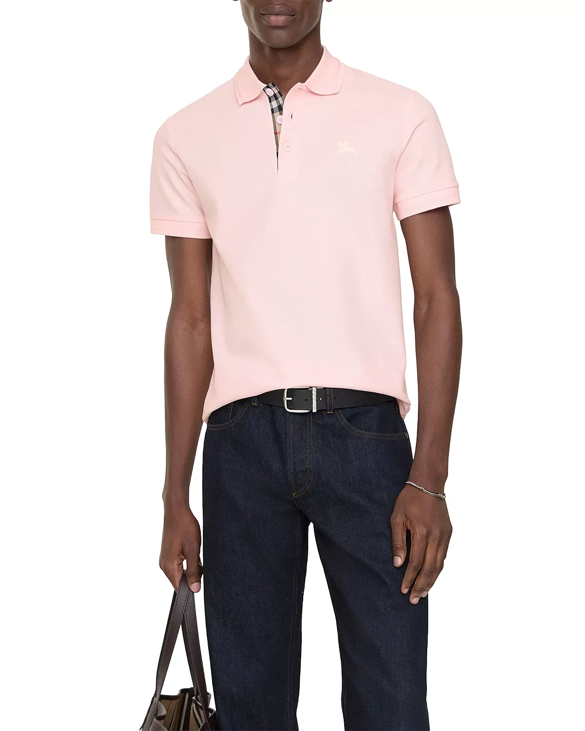 Eddie Cotton Piqué Equestrian Knight Polo Shirt - 1