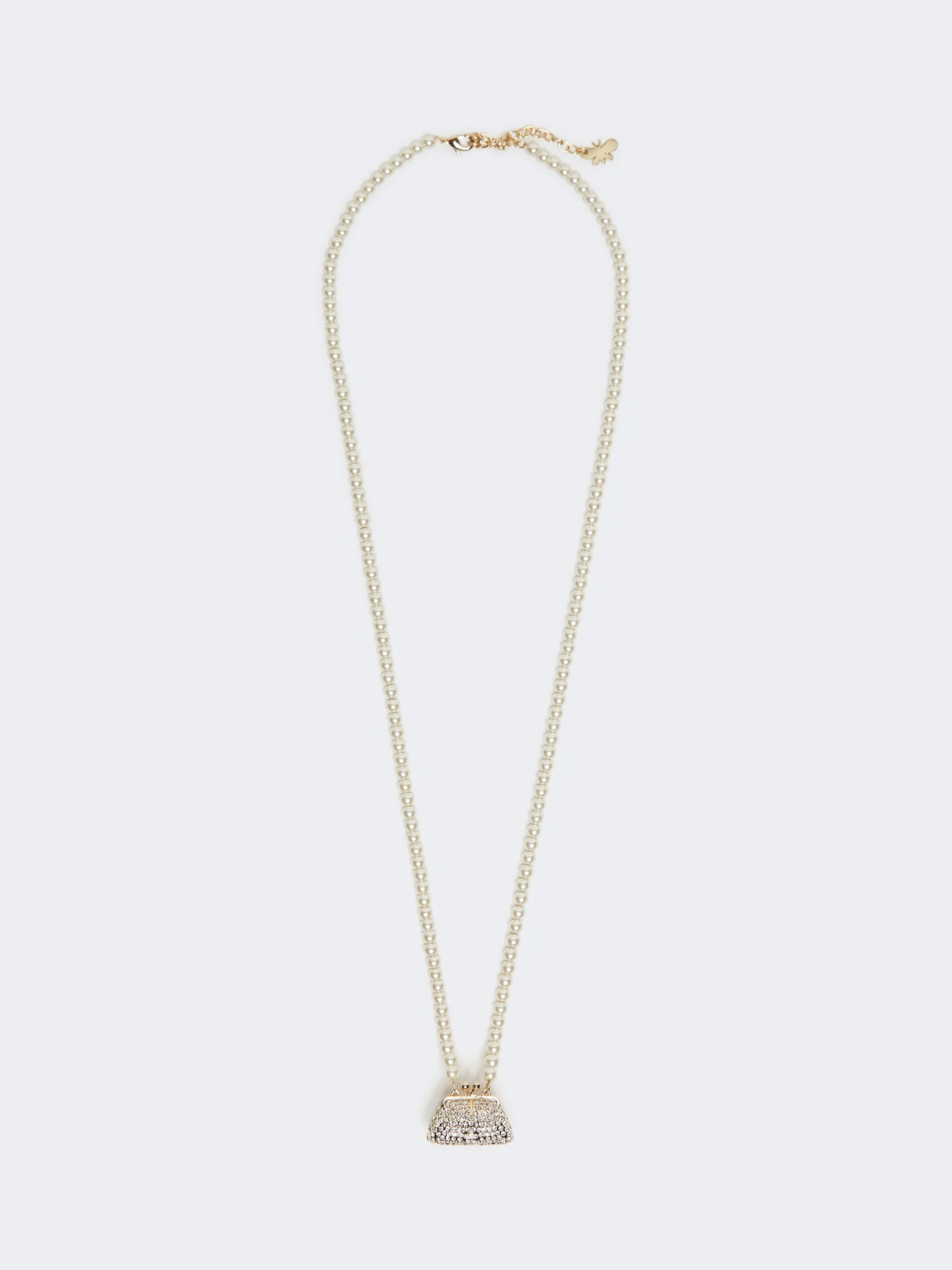 PASTICCINOC4 Pasticcino Bag-pendant necklace - OPTICAL WHITE - 1