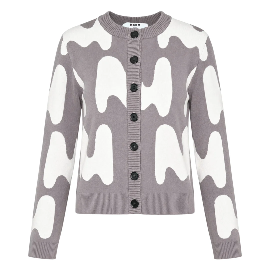 Allover M Cardigan - 1