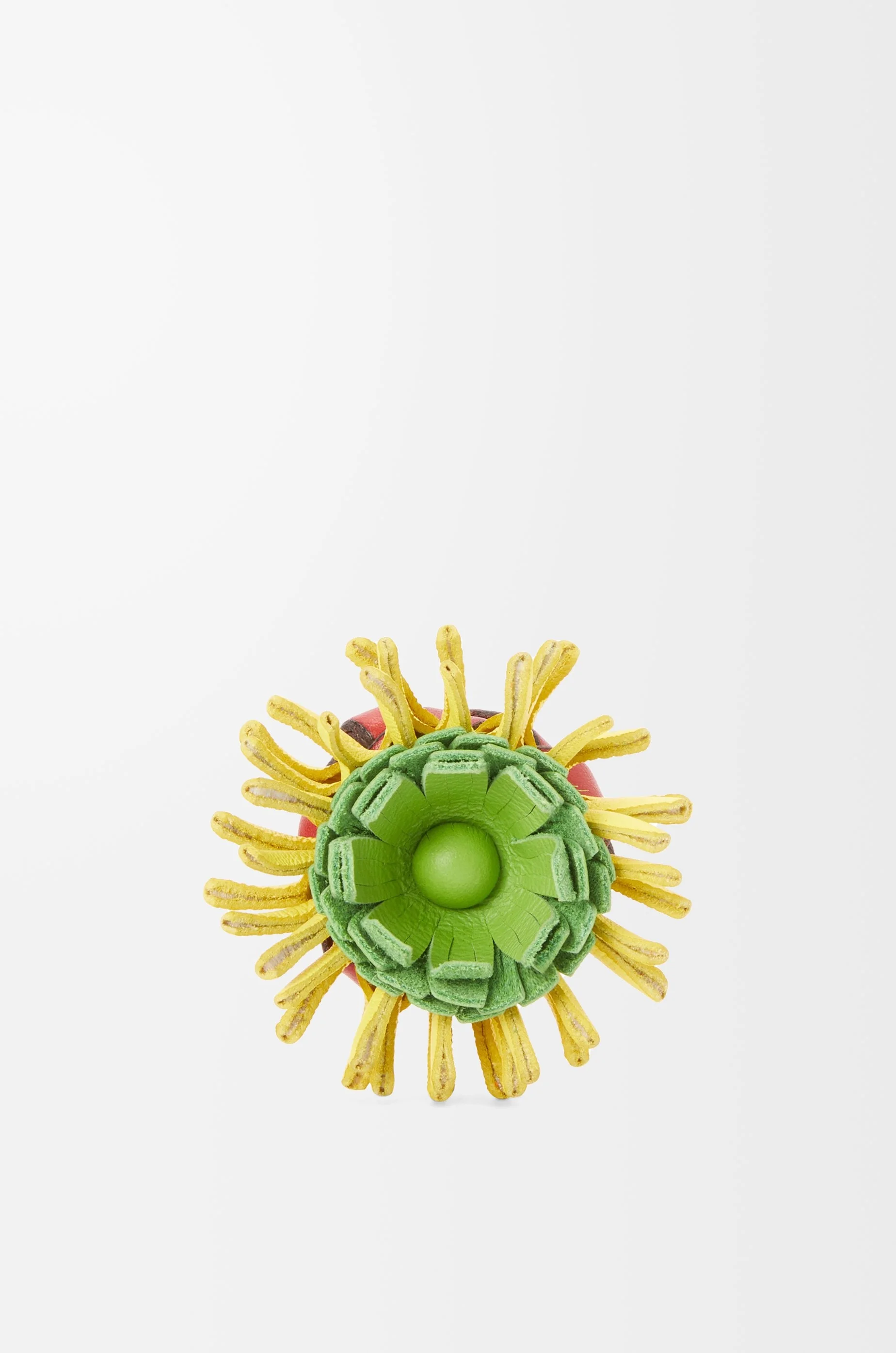 Cactus stud flower in classic calfskin - 1