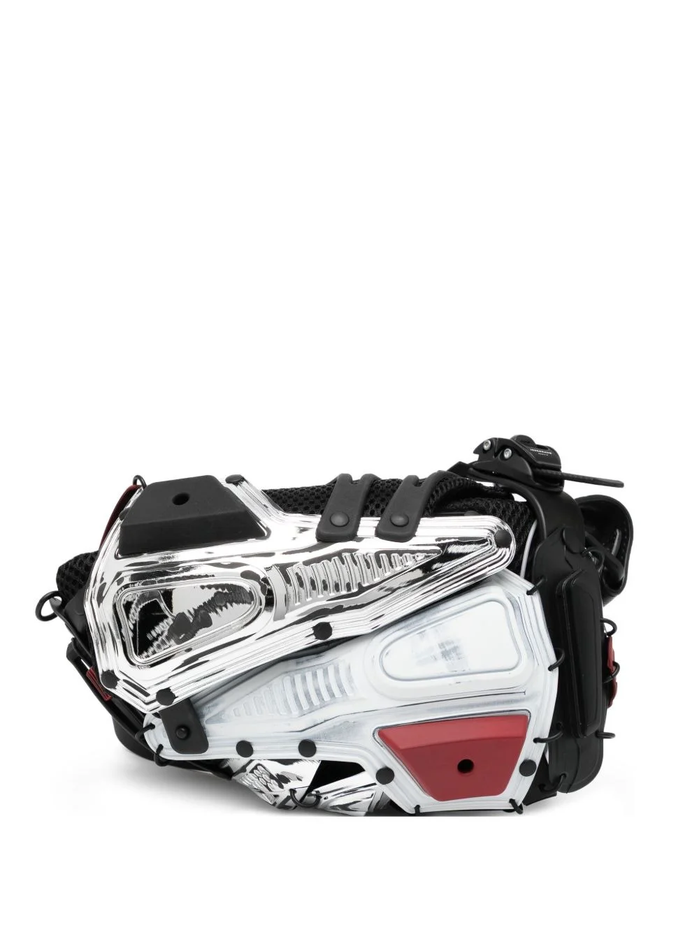 Object I02 panelled crossbody bag - 1