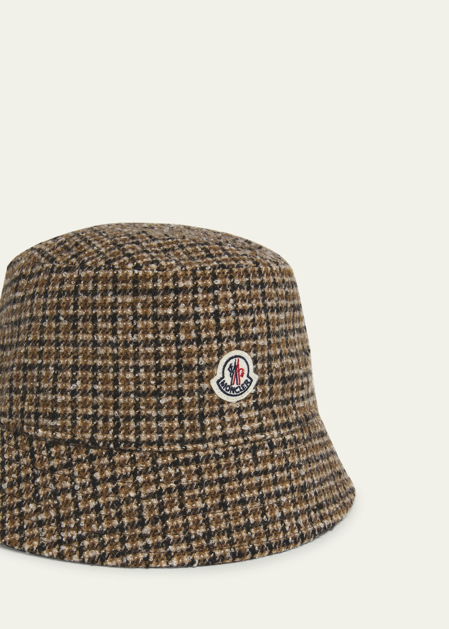 Plaid Logo Patch Bucket Hat - 2