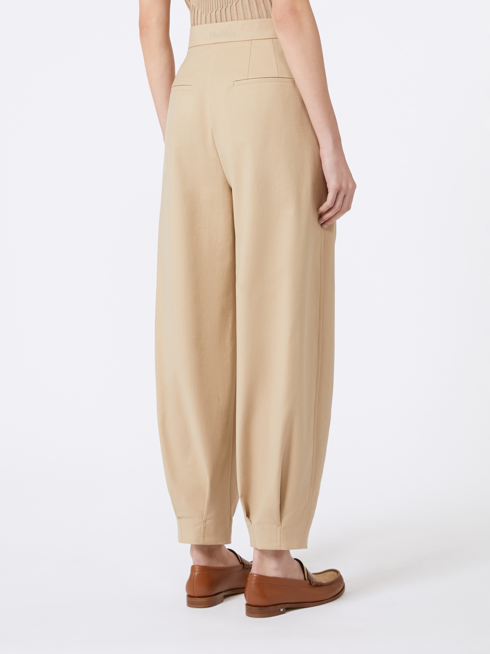 KABUKI Cotton canvas trousers - 4