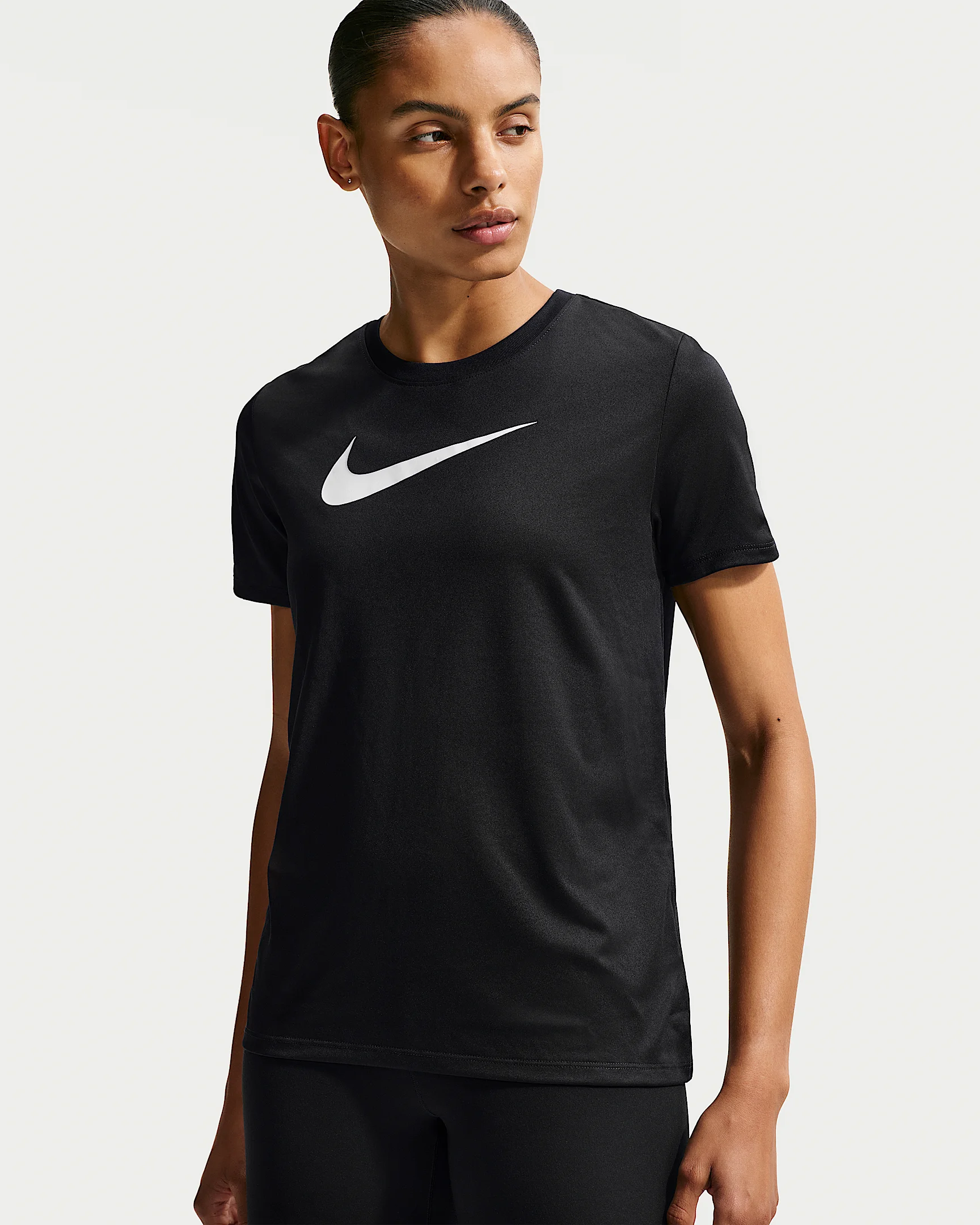 Nike 여자의 말린 FIT 그래픽 티셔츠 - 1