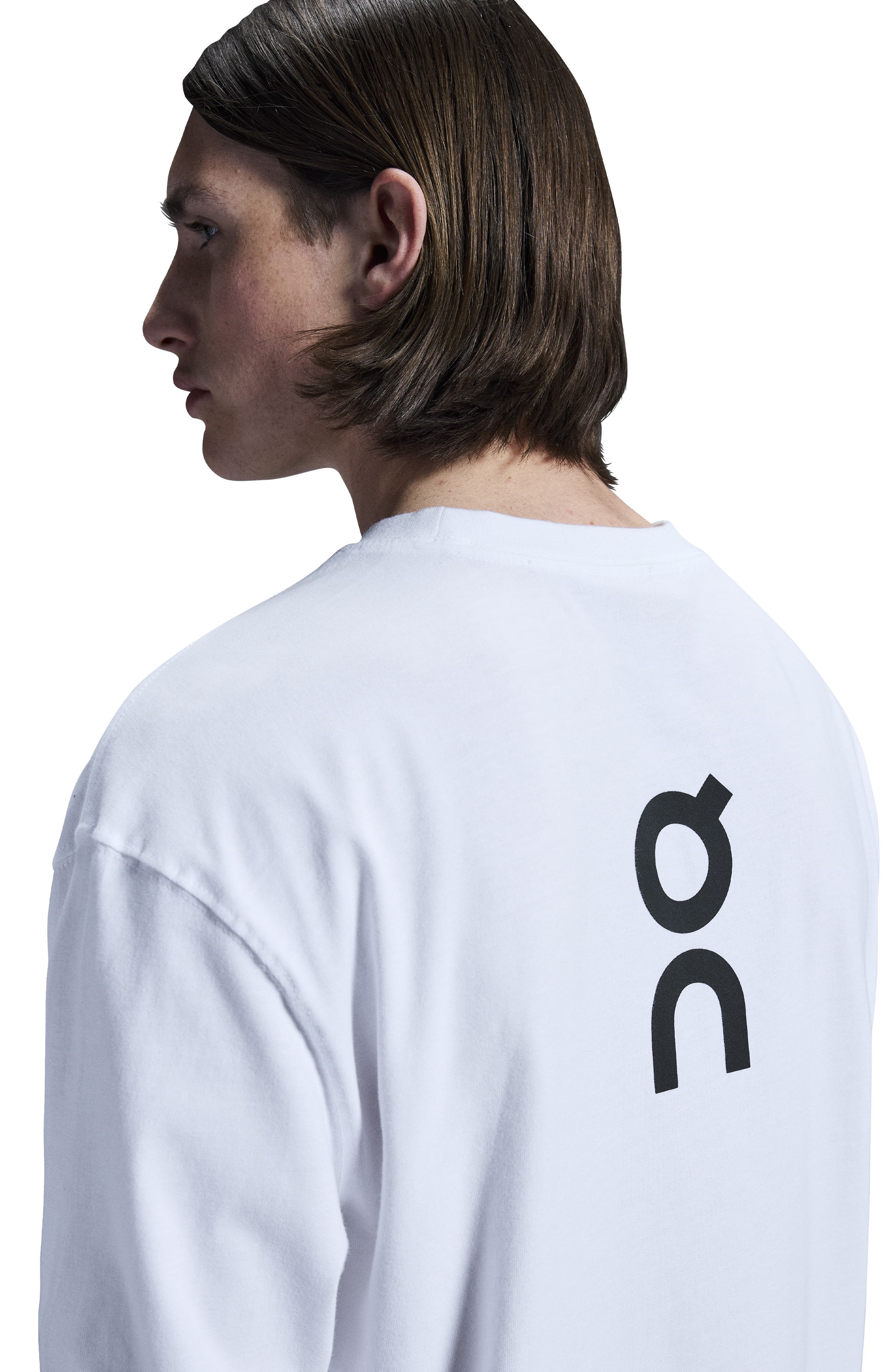 Club Long-T Organic Cotton T-Shirt in White at Nordstrom - 4