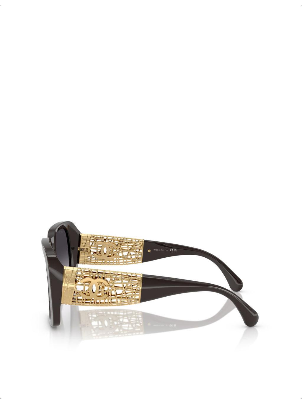 Square-frame acetate sunglasses - 3