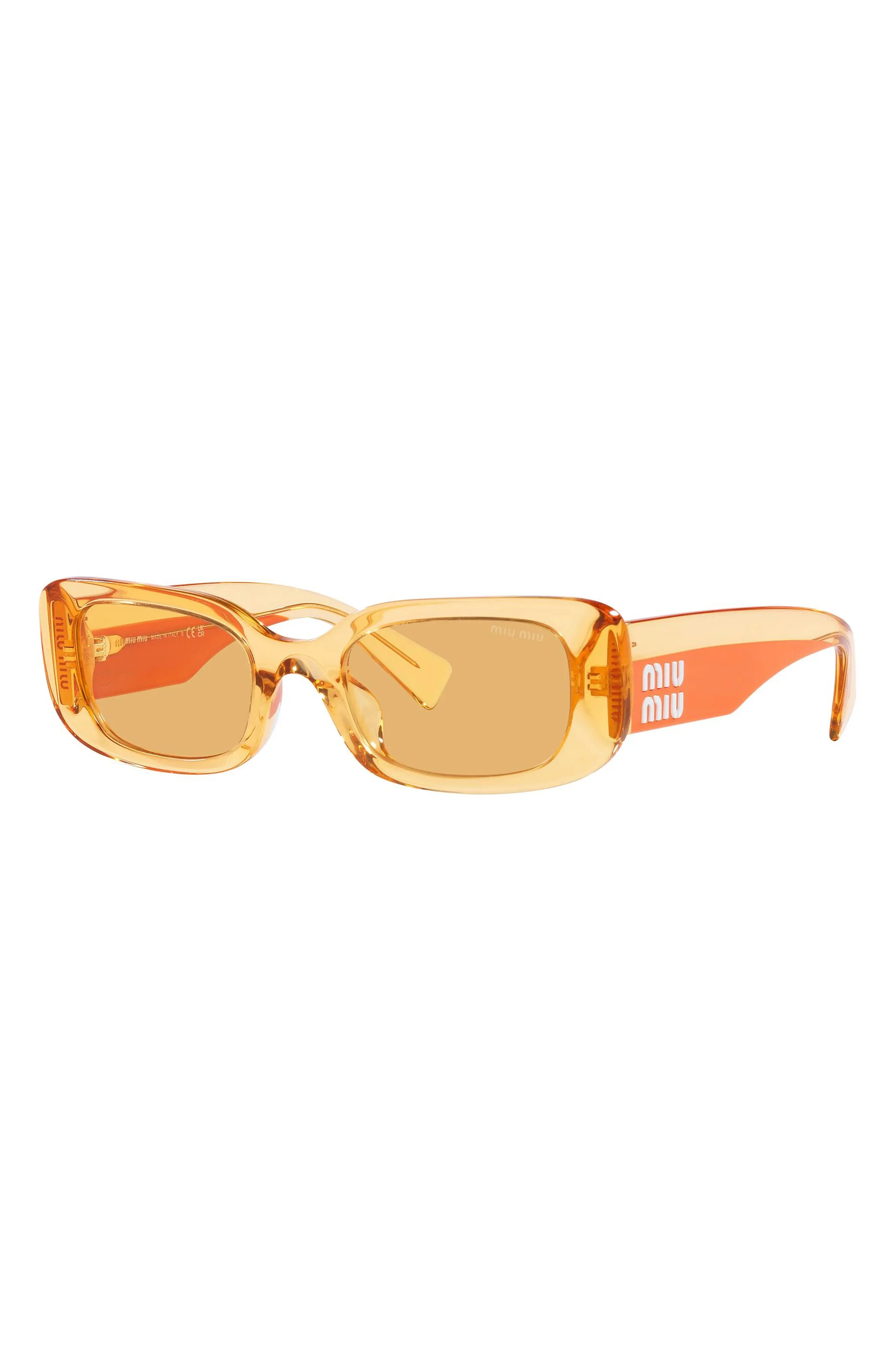 51mm Rectangular Sunglasses - 2