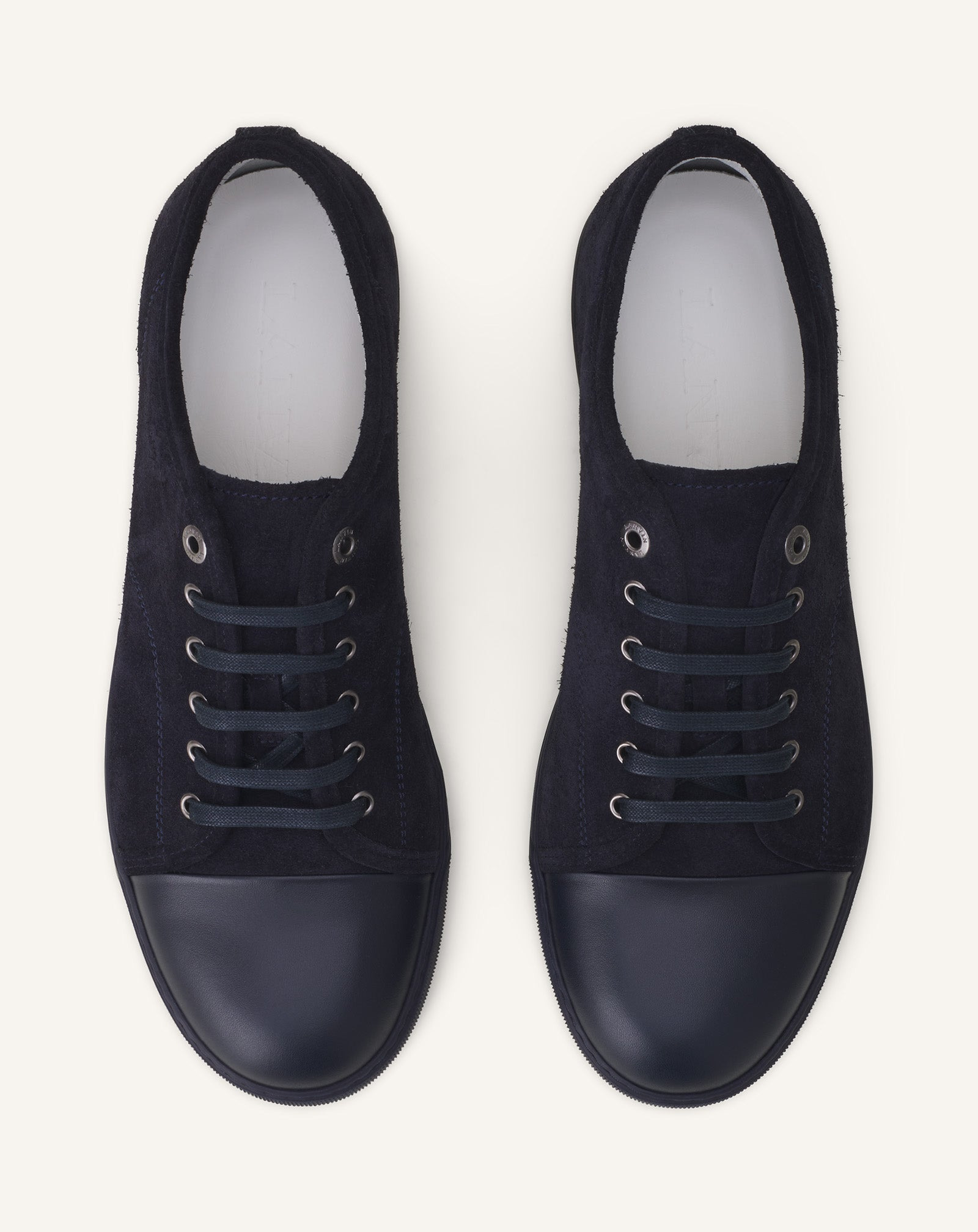 DBB1 LEATHER AND SUEDE SNEAKERS - 4