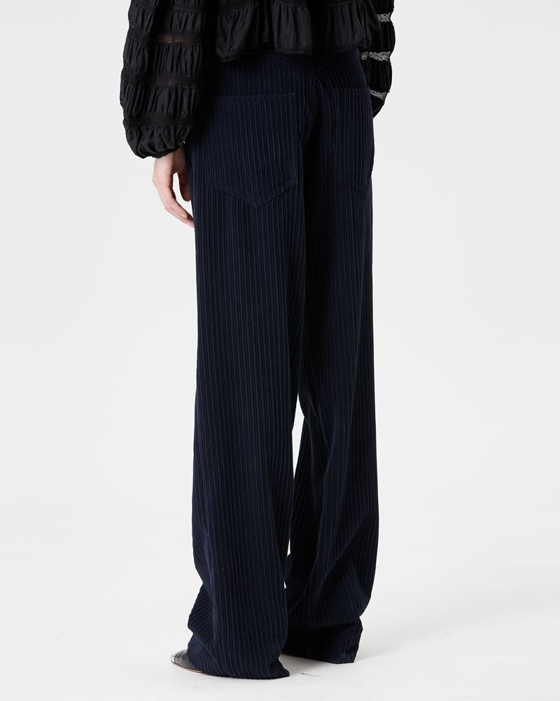MILORSY CORDUROY VELVET FLARE PANTS - 5