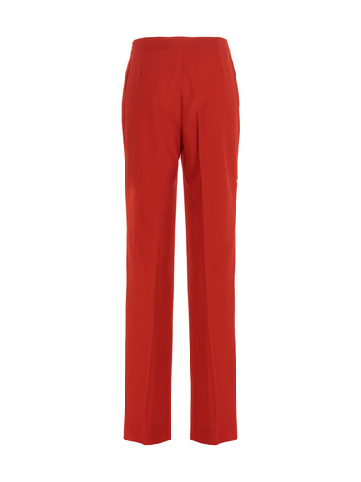 FERRAGAMO Straight  With Pleat Pants Red outlook