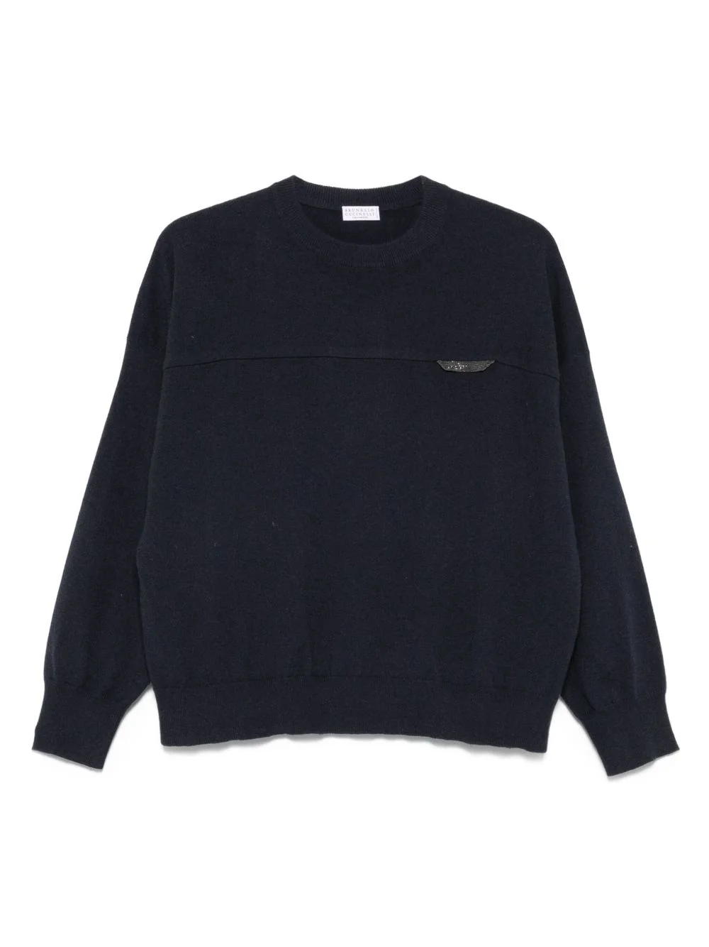 Monili chain-embellished jumper - 1