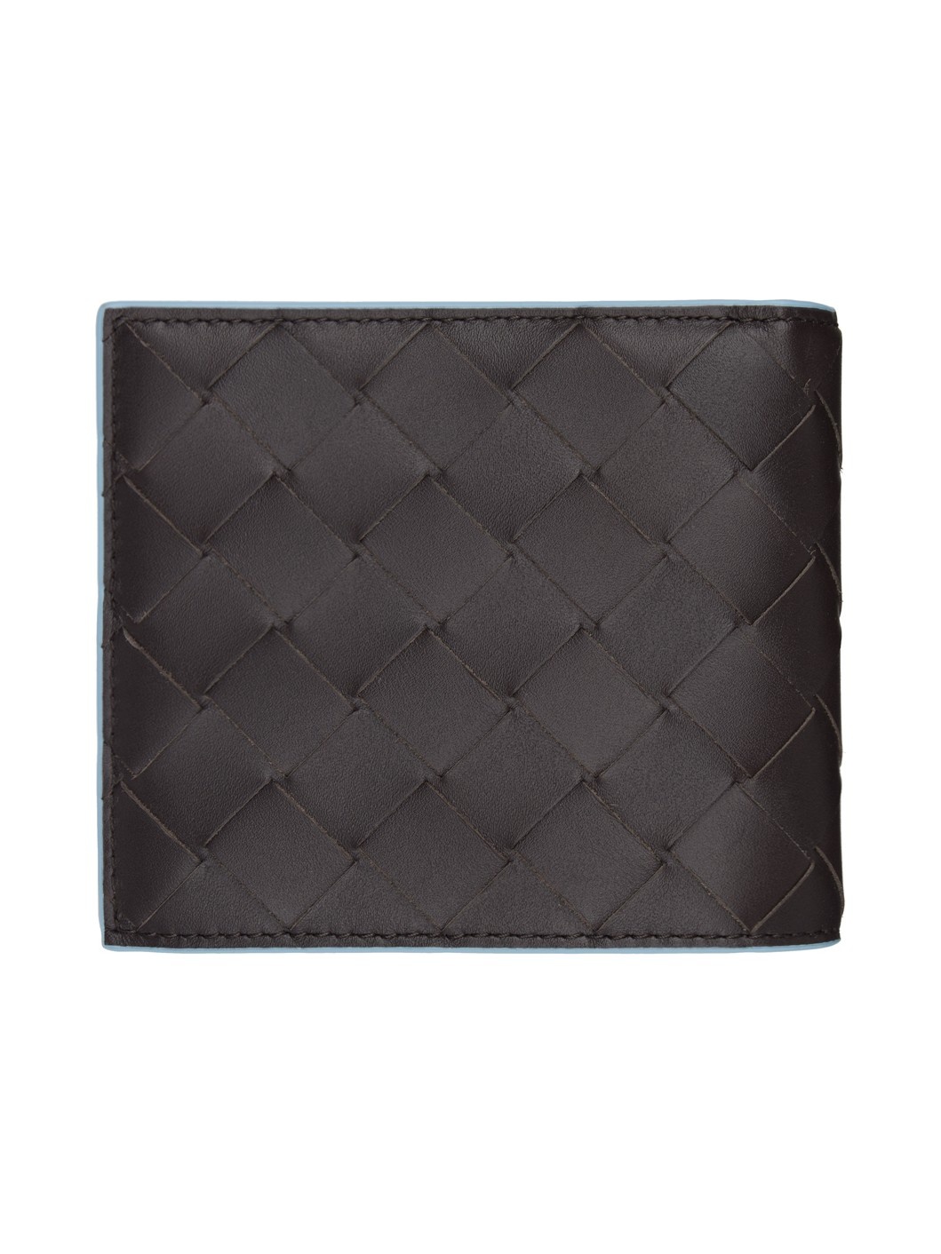 Black Intrecciato Bi-Fold Wallet - 2