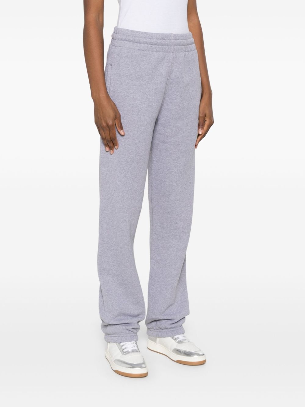 logo-embroidered track trousers - 3
