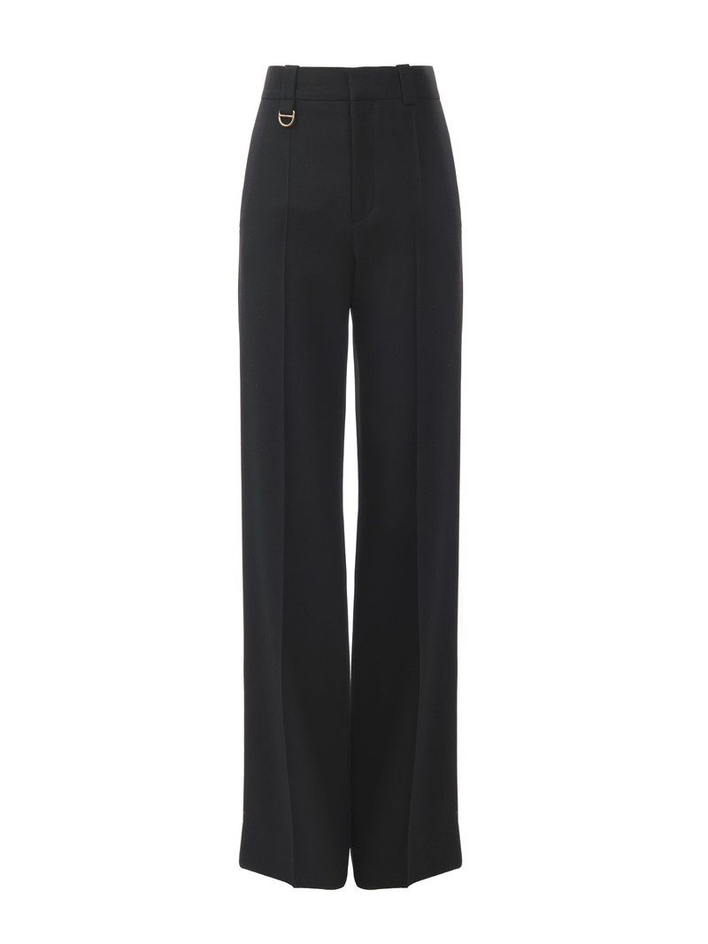 BOYISH TAILORED PANTS IN WOOL GRAIN DE POUDRE 1