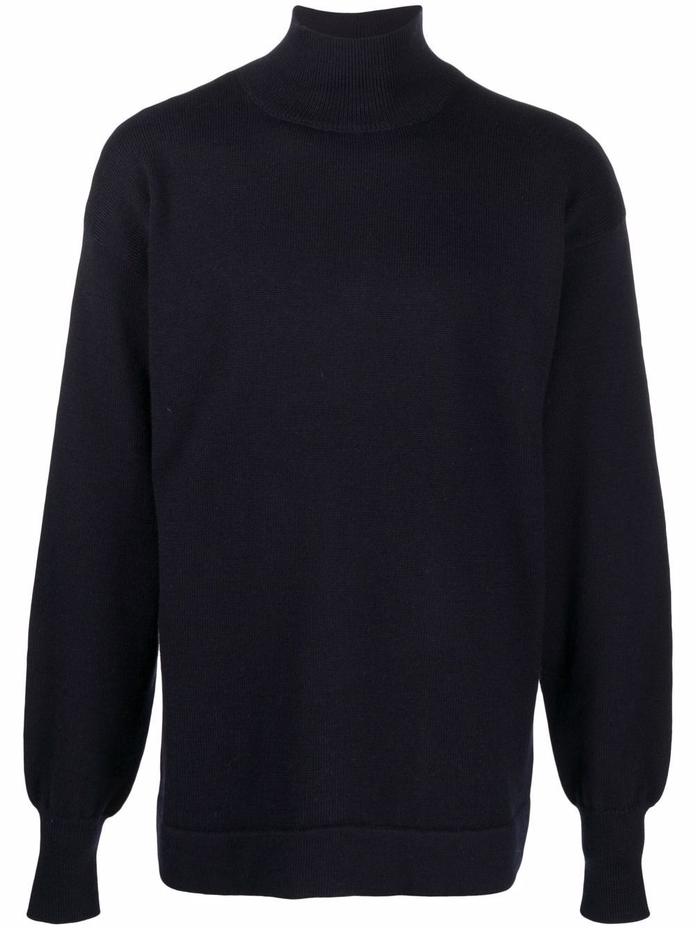 roll-neck wool jumper - 1