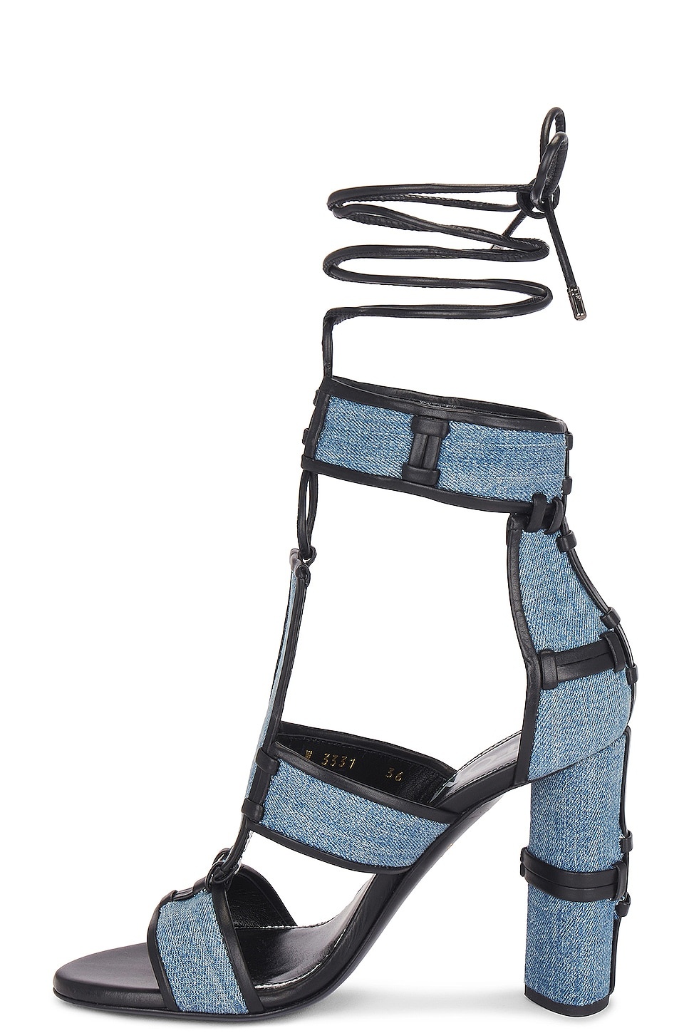 Patchwork 105 Denim Sandal - 5