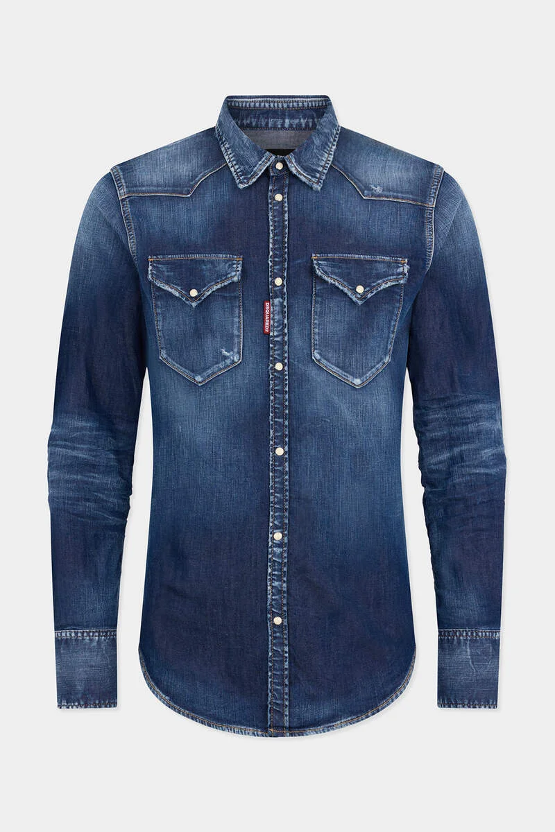 PERFECTO WASH CLASSIC WESTERN SHIRT - 1