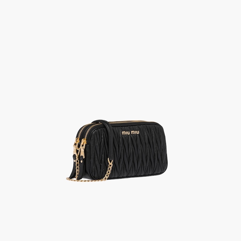 Matelassé leather mini-bag - 5