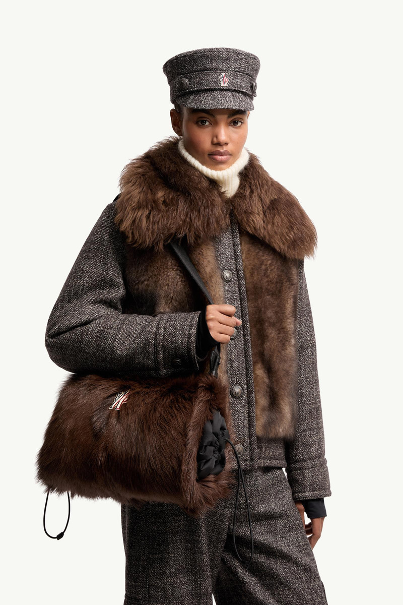 Moncler Grenoble Shearling Handwarmer & Pouch outlook