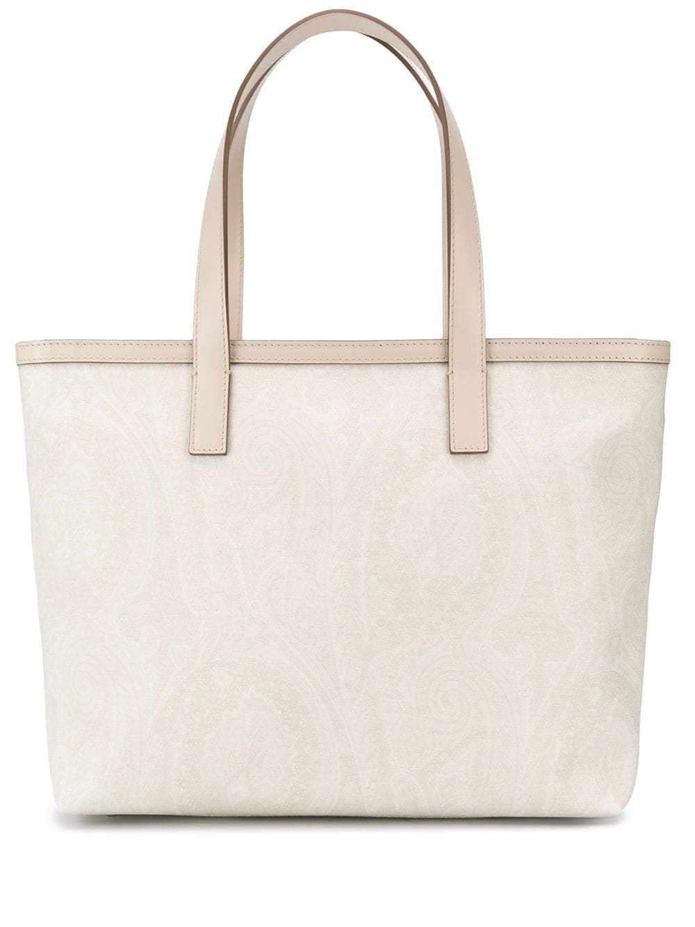 tonal paisley print tote bag - 1