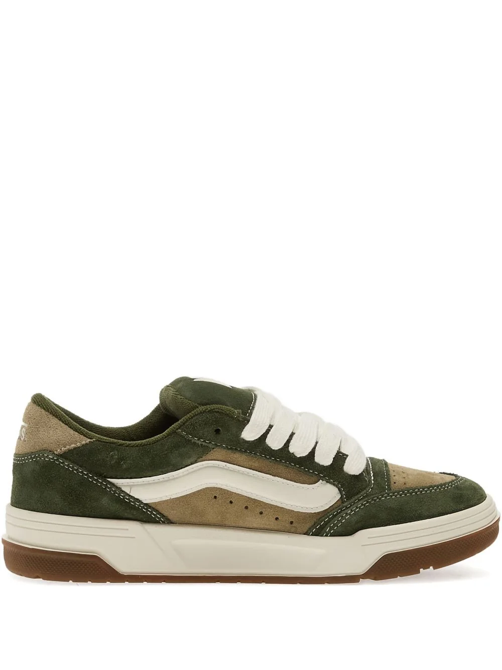 Hylane suede panelled sneakers - 1
