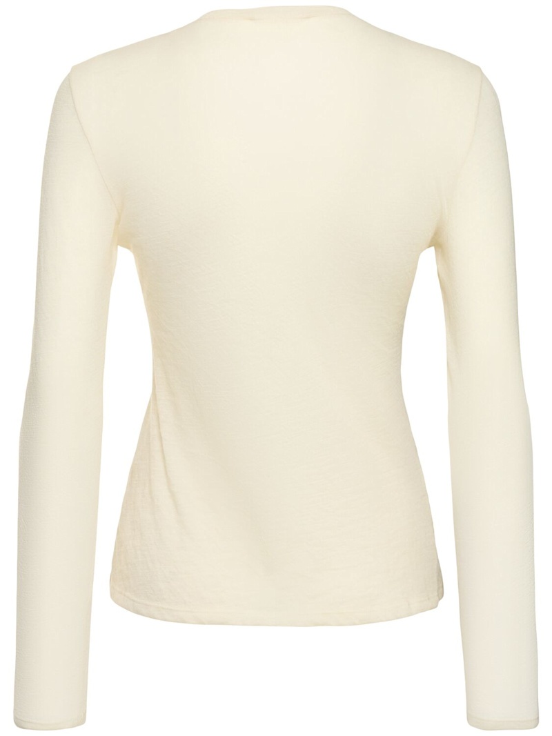 Iverness cashmere long sleeve top - 3