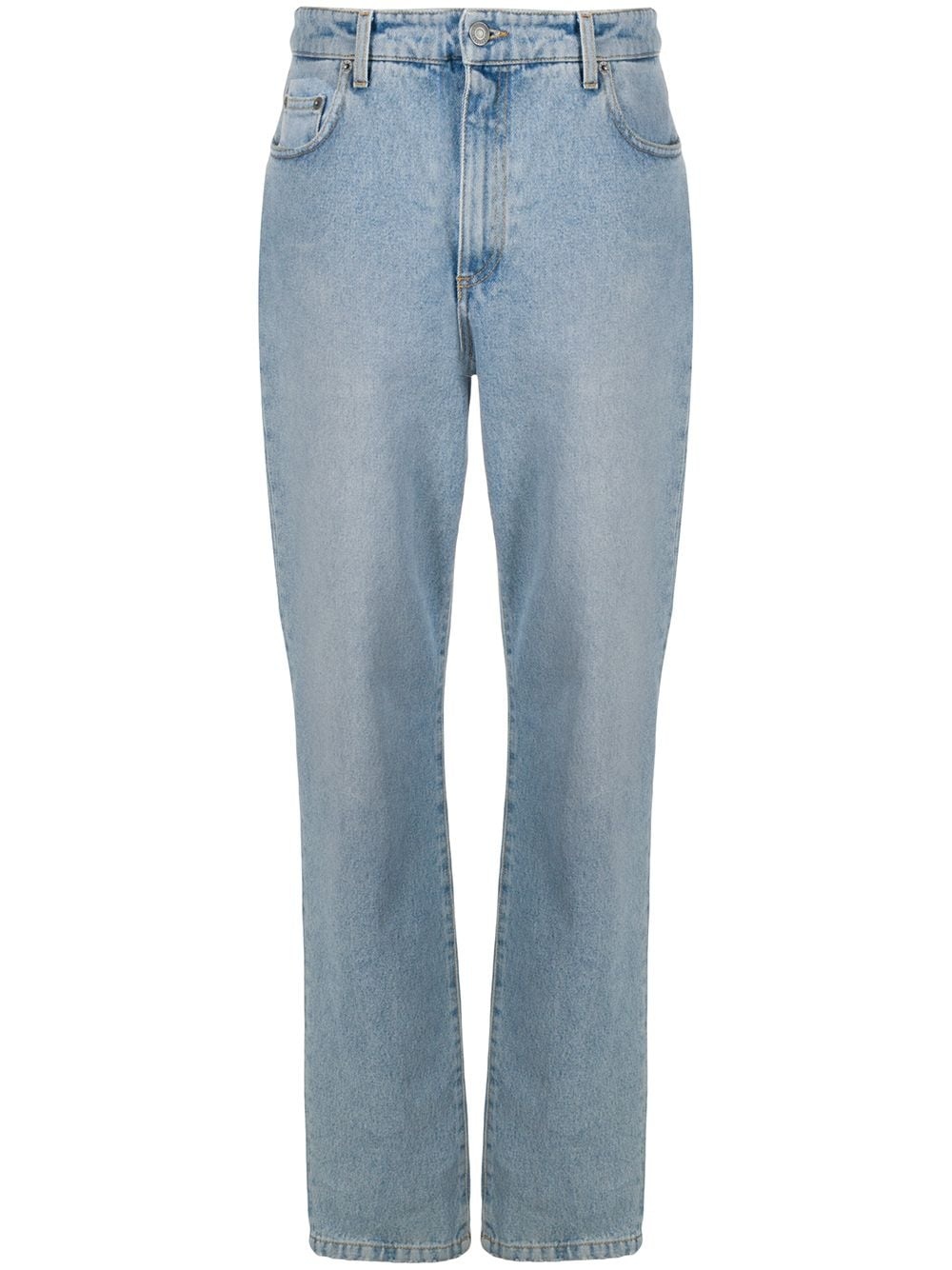 dungaree straight-leg jeans - 1