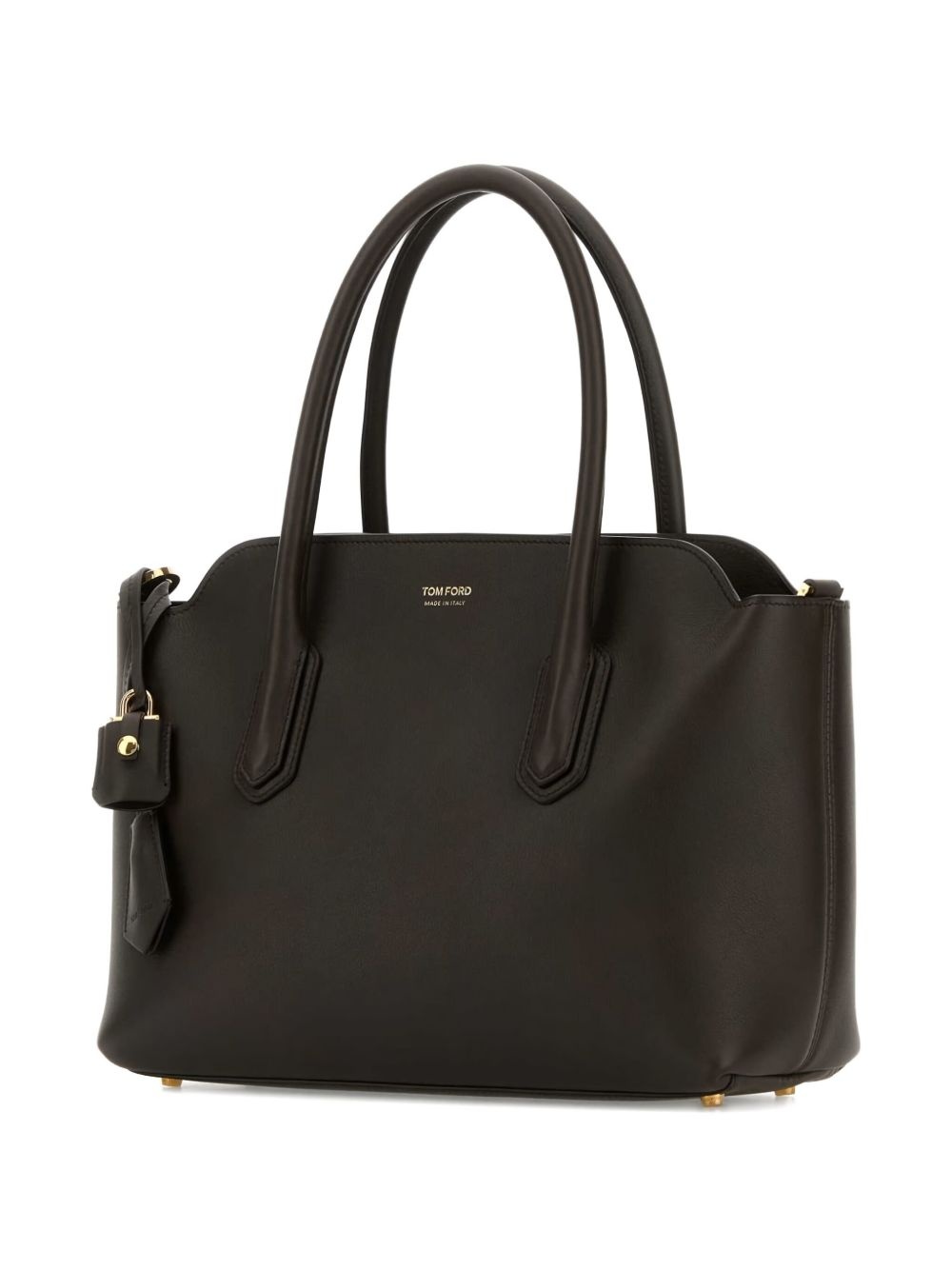 medium Alexandre leather tote bag - 3
